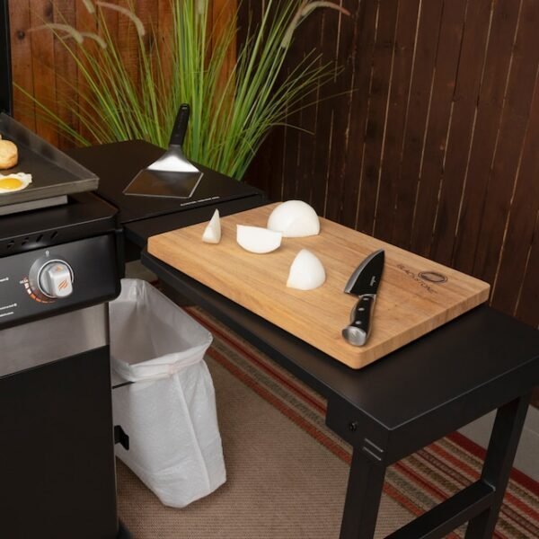 Blackstone 36-in Culinary Cabinet Griddle with Side Table: Versatile Outdoor Cooking in Stainless Steel - Image 20